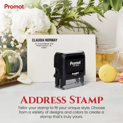 Address Stamp Design 3 - Extra Large