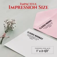 Address Stamp Design 3 - Extra Large