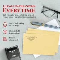 Address Stamp Design 4 - Large