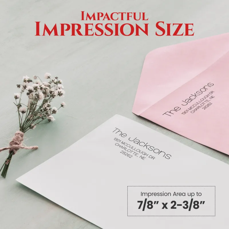 Address Stamp Design 4 - Large