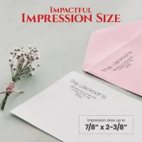 Address Stamp Design 4 - Large