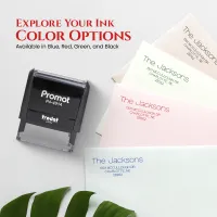 Address Stamp Design 4 - Extra Large