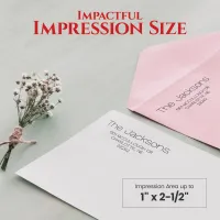 Address Stamp Design 4 - Extra Large