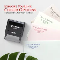 Address Stamp Design 4 - Extra Wide