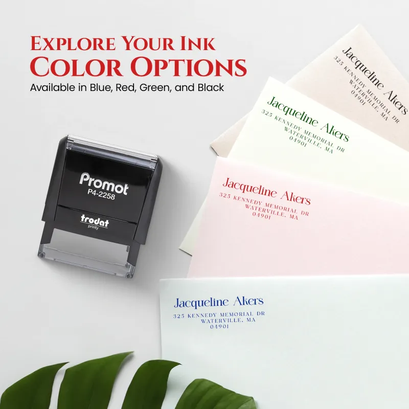 Address Stamp Design 5 - Large