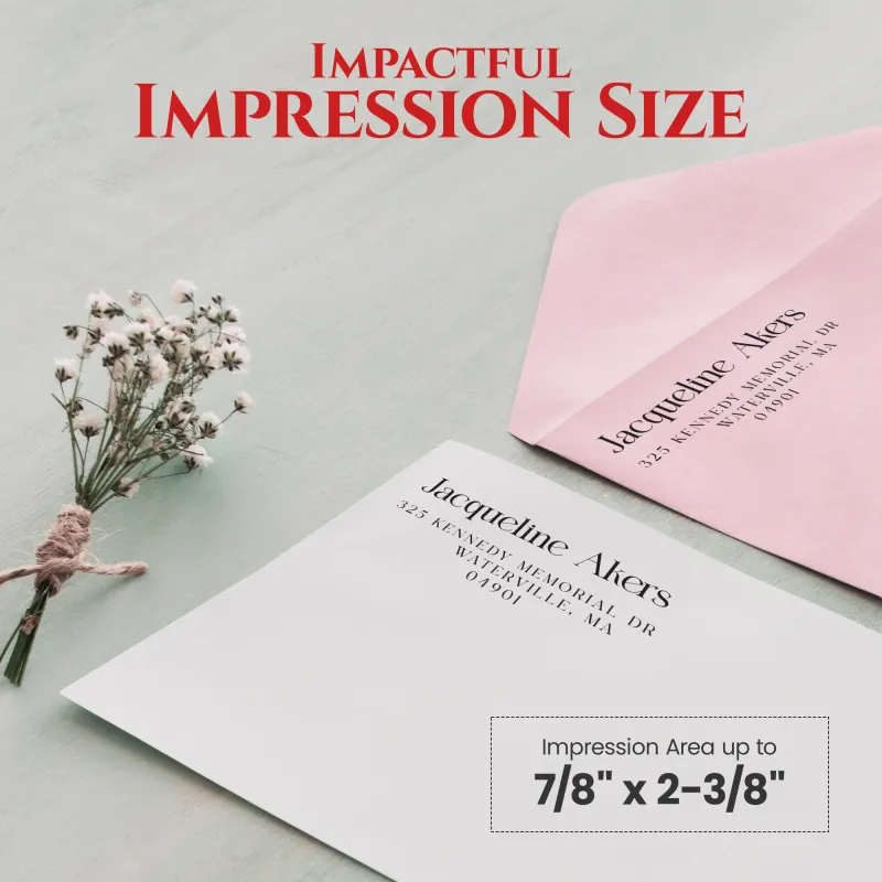 Address Stamp Design 5 - Large
