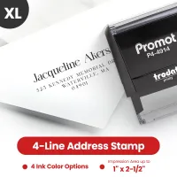 Address Stamp Design 5 - Extra Large