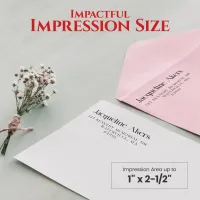 Address Stamp Design 5 - Extra Large