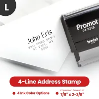 Address Stamp Design 6 - Large