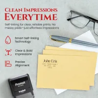 Address Stamp Design 6 - Extra Wide
