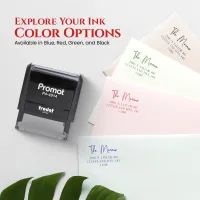 Address Stamp Design 7 - Extra Large