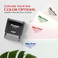 Address Stamp Design 8 - Extra Wide