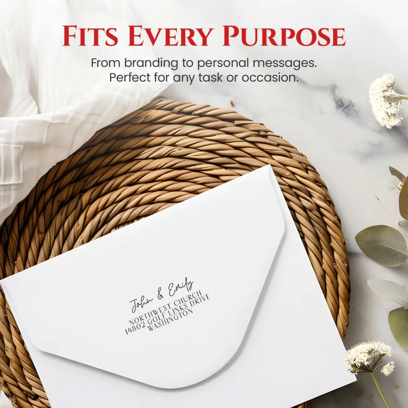 Address Stamp Design 9 - Large