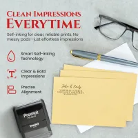 Address Stamp Design 9 - Extra Large