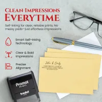 Address Stamp Design 9 - Extra Wide