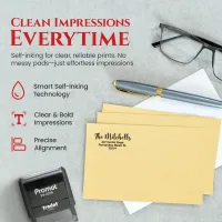 Address Stamp Design 10 - Large