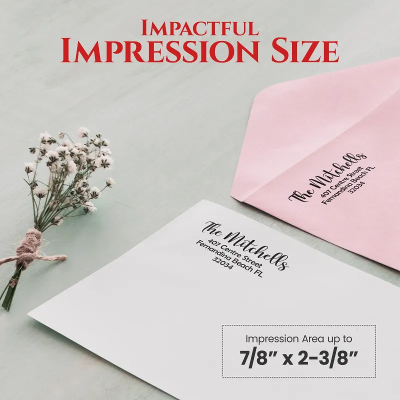 Address Stamp Design 10 - Large