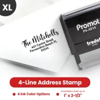Address Stamp Design 10 - Extra Large