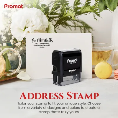 Address Stamp Design 10 - Extra Large