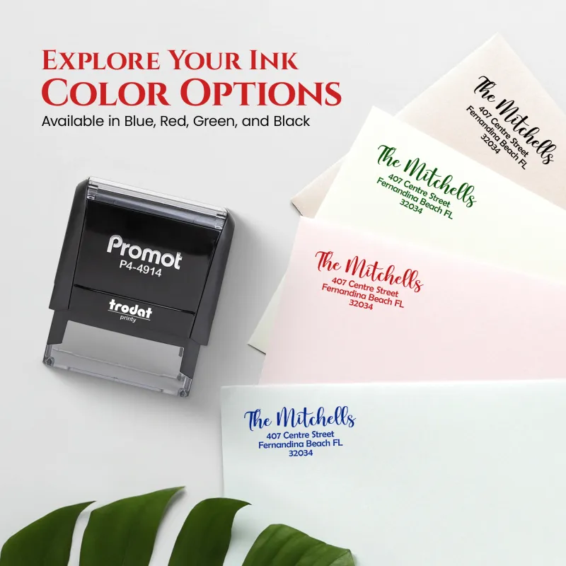 Address Stamp Design 10 - Extra Large