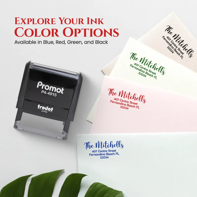 Address Stamp Design 10 - Extra Wide