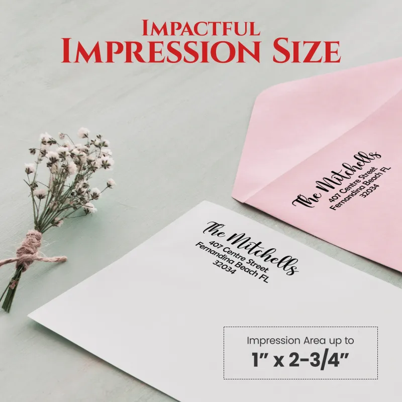 Address Stamp Design 10 - Extra Wide