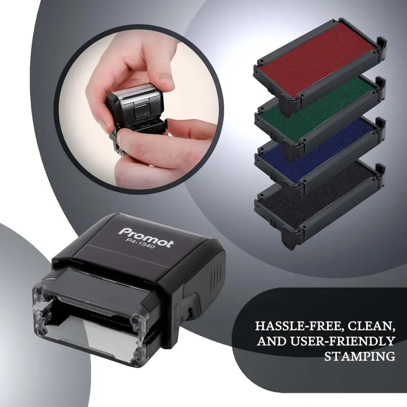 Promot P4-1540, Trodat 4911 Replacement Ink Pad - Red