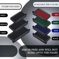 Promot P4-1540, Trodat 4911 Replacement Ink Pad - Black
