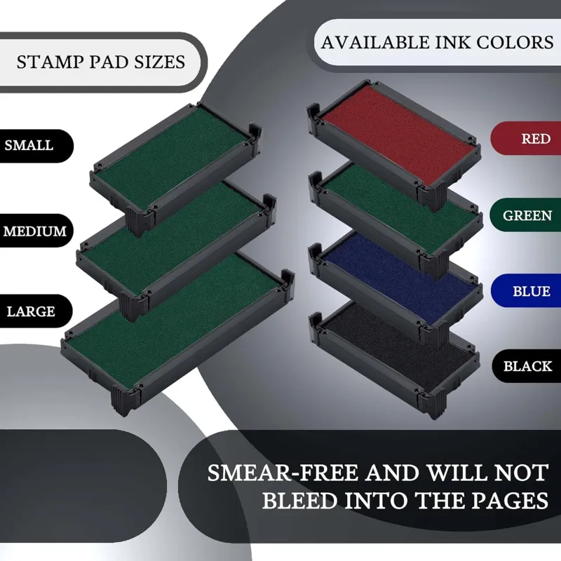 Promot P4-1540, Trodat 4911 Replacement Ink Pad - Green