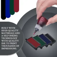 Promot P4-1540, Trodat 4911 Replacement Ink Pad - Green
