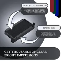 Promot P4-2258, Trodat 4913 Replacement Ink Pad - Black