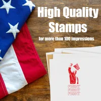 Trump Fight 2024 Stamp - Red