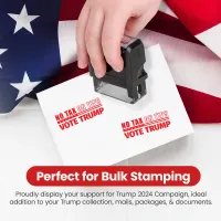No Tax on Tips Stamp