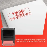 Trump 2024 Take America Back Stamp