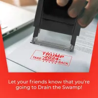 Trump 2024 Take America Back Stamp