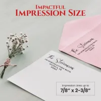 Address Stamp Design 1 - Large
