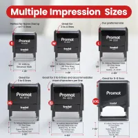 Up to 8-Lines Stamp (XX Large)