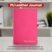 Personalized Journal Notebook - Pink