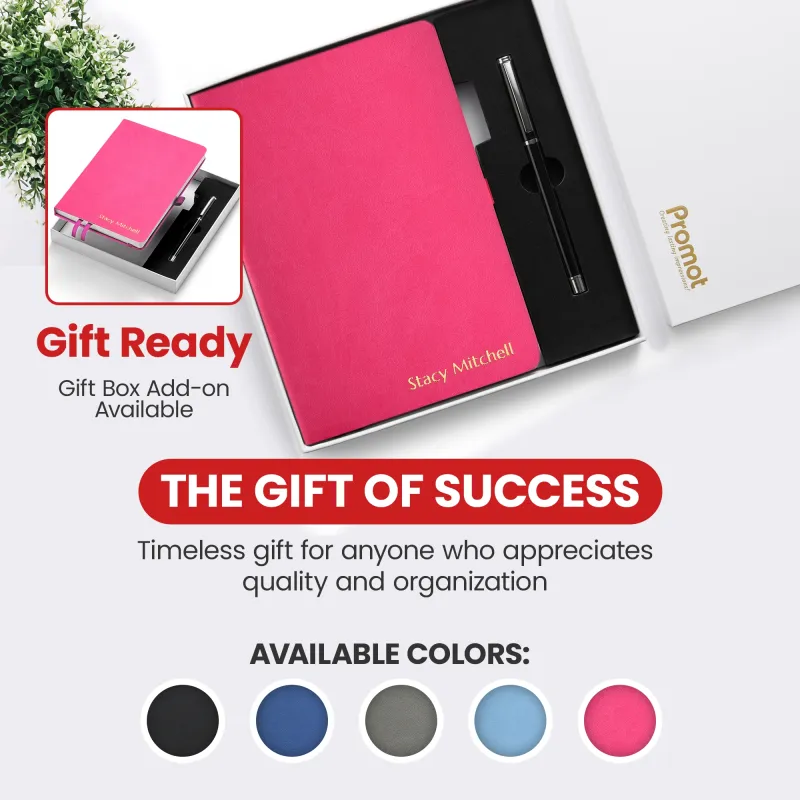 Personalized Journal Notebook - Pink