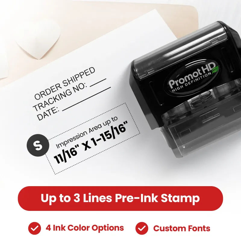 Pre-Inked Stamp (Small)