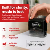 Pre-Inked Stamp (Small)
