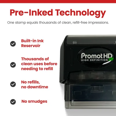 Pre-Inked Stamp (Small)
