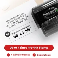 Pre-Inked Stamp (Medium)