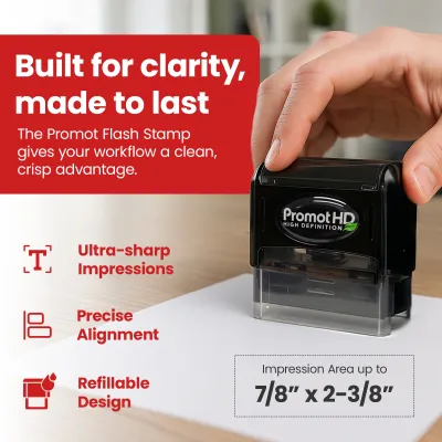 Pre-Inked Stamp (Medium)