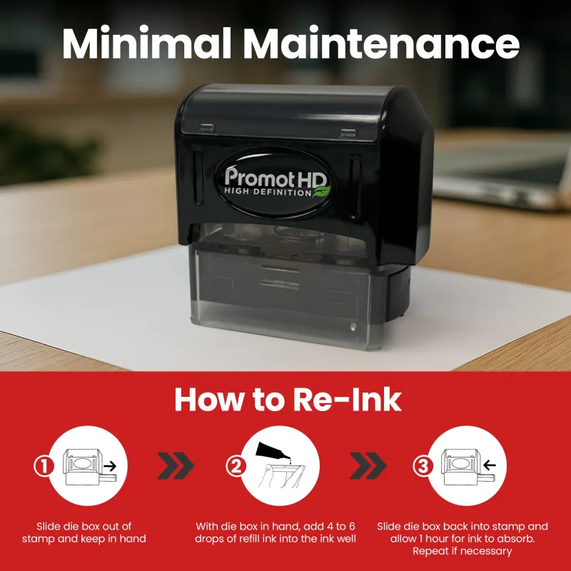 Pre-Inked Stamp (Medium)
