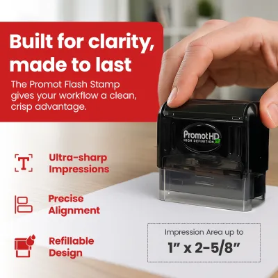 Pre-Inked Stamp (Large)