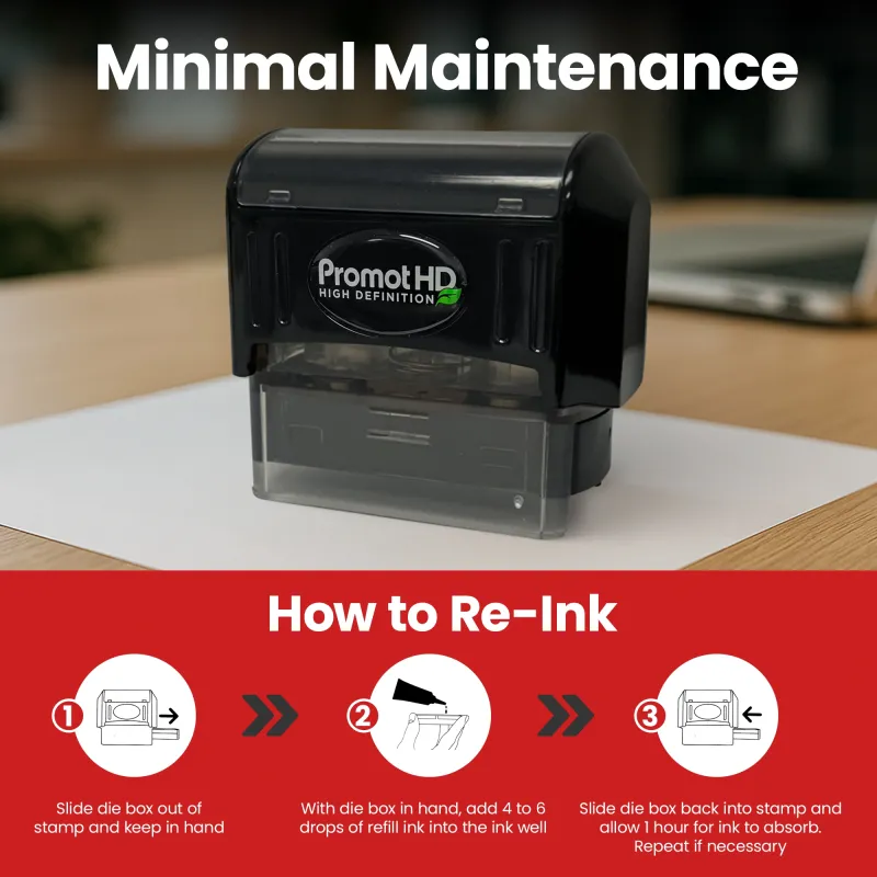 Pre-Inked Stamp (Large)
