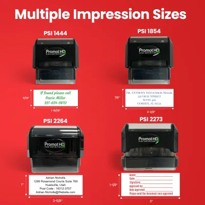 Pre-Inked Stamp (Extra Large)