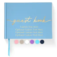 All Occasion Guestbook - Baby Blue