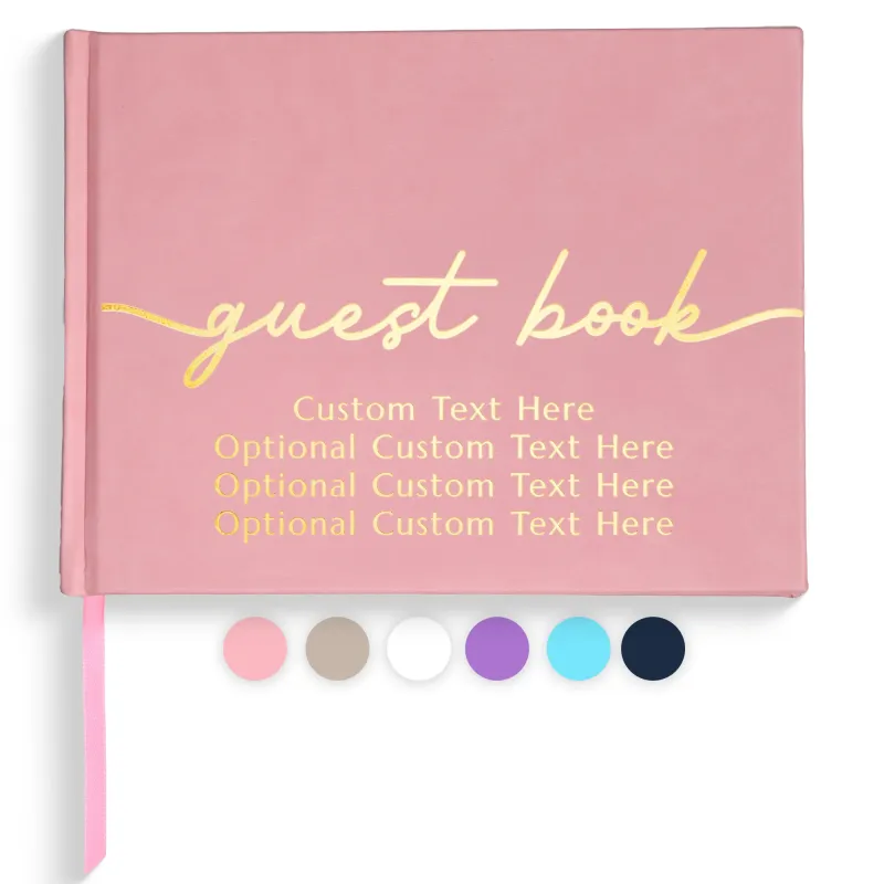 All Occasion Guestbook - Pastel Pink